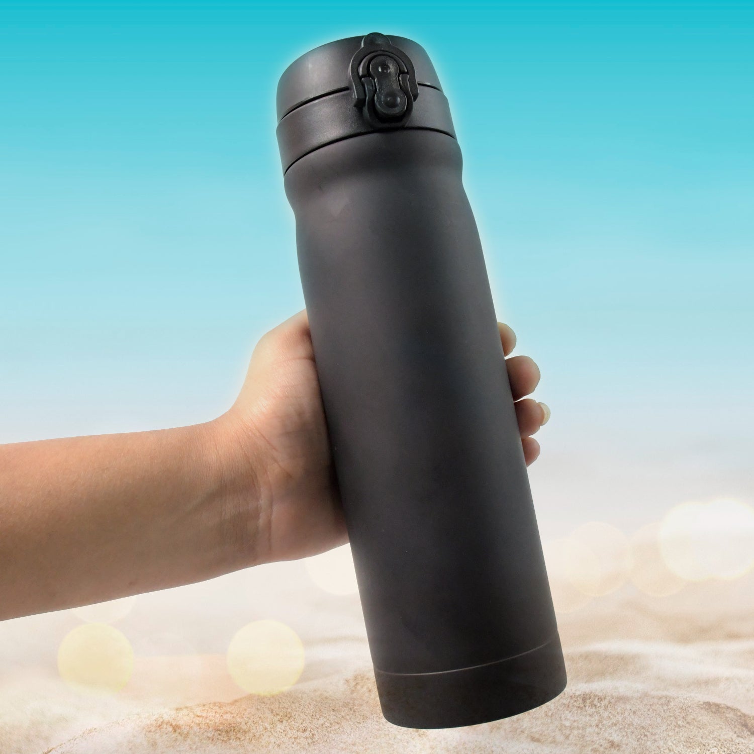 Stainless Steel Vacuum Thermal Insulation Water Bottle (500ml) Stainless Steel Vacuum Thermal Insulation Water Bottle (500ml)